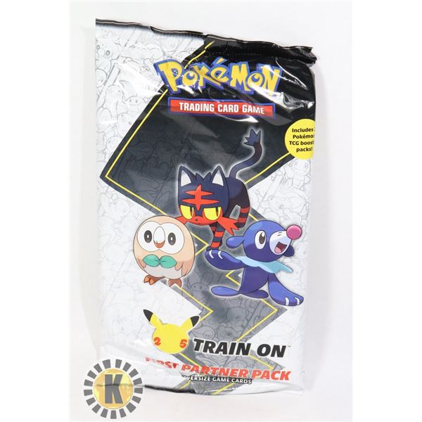 POKEMON 25YRS x3 JUMBO CARDS, x2 BOOSTERS