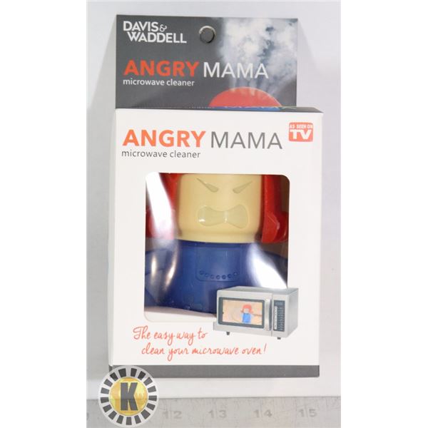NEW ANGRY MAMA MICROWAVE CLEANER