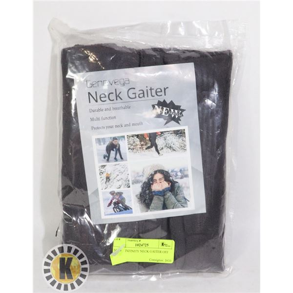 SCARF INFINITY NECK GAITER OFF BLACK