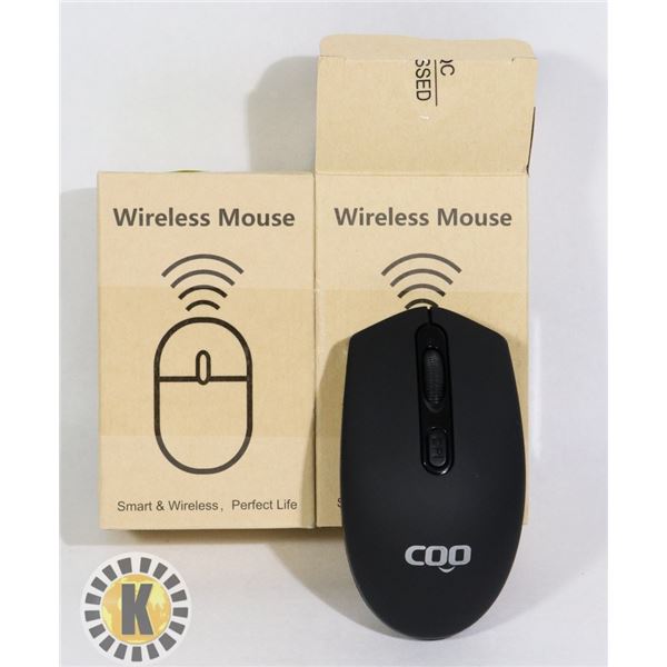 LOT OF TWO WIRELESS MICE