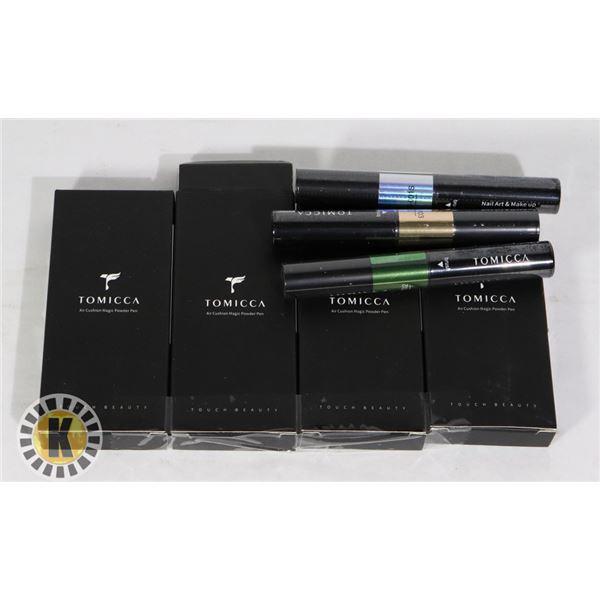 FOUR 3 PACKS OF TOMICCA AIR CUTION MAGIC POWDER