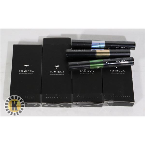 FOUR 3 PACKS OF TOMICCA AIR CUTION MAGIC POWDER