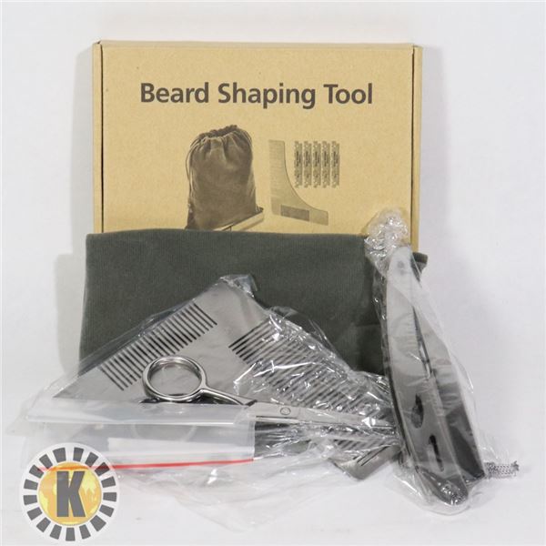 BEARD SHAPING TOOL KIT