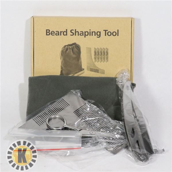 BEARD SHAPING TOOL KIT
