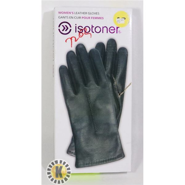 ISOTONER WOMEN'S LEATHER GLOVES