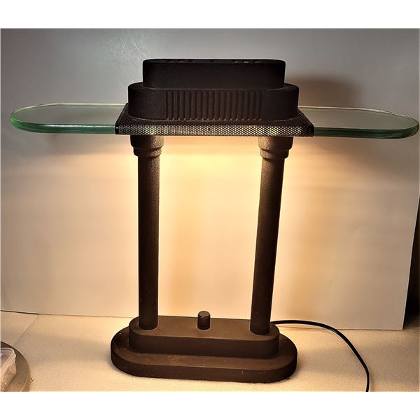 2) HALOGEN BANKER'S LAMP