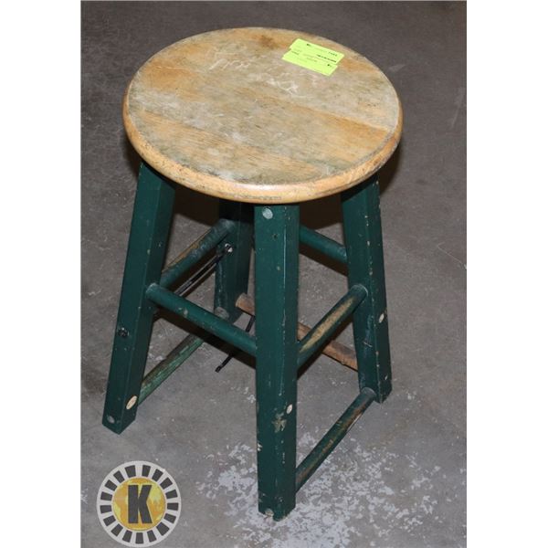 WOODEN STOOL
