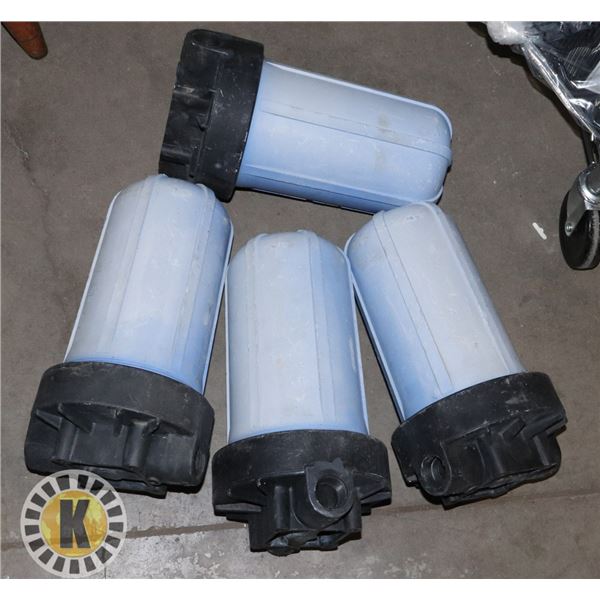 LOT OF 4 SEDIMENT FILTERS
