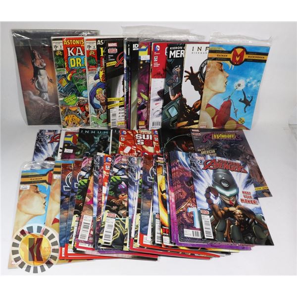 SMALL BOX - KA ZAR AND DR. DOOM; SUICIDE SQUAD;