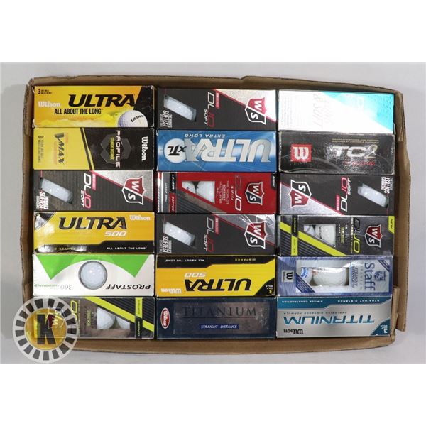 FLAT ULTRA RECLAIMED GOLF BALLS