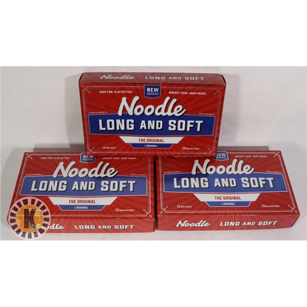 FLAT NOODLE LONG & SOFT RECLAIMED GOLF BALLS