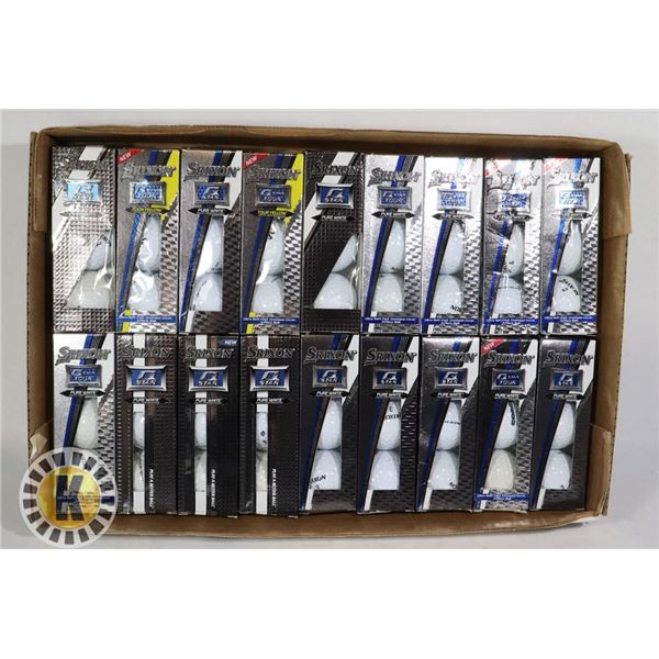 FLAT SRIXON Q STAR RECLAIMED GOLF BALLS