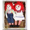 Image 1 : VINTAGE RAGGEDY ANN AND RAGGEDY ANDY DOLLS 18