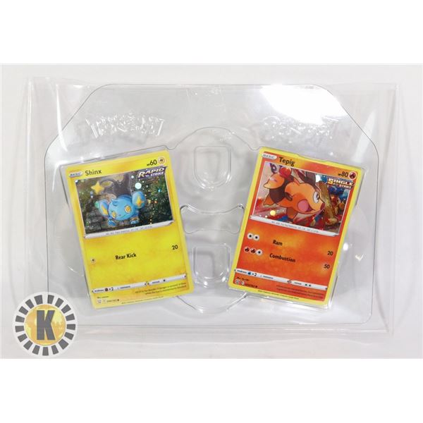 x2 POKEMON PROMO HOLO CARDS BATTLE STYLES