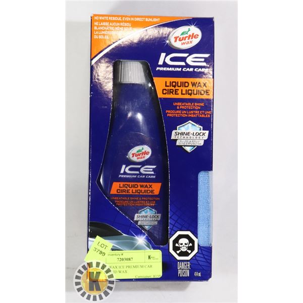 TURTLE WAX ICE PREMIUM CAR CARE LIQUID WAX