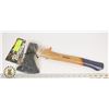 Image 1 : NEW WOOD HANDLED MULTI PURPOSE HATCHET