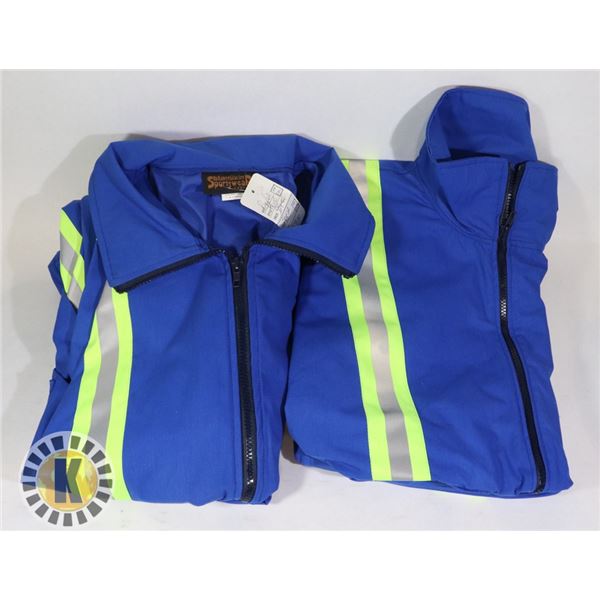 CONSTRUCTION JACKETS BLUE 2 BOTH 3XL