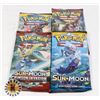 Image 1 : x4 POKEMON COLLECTORS BOOSTER PACKS OF CARDS, NEW