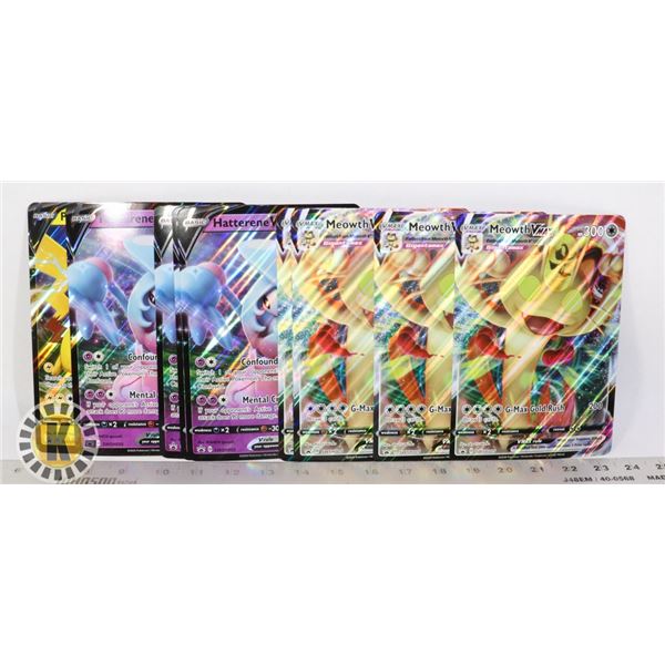 x10 POKEMON JUMBO COLLECTORS CARDS, NEW CONDITION