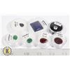 Image 1 : x7 GENUINE RUBY EMERALD SAPPHIRE LAPIS LAZULI