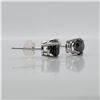 Image 3 : 14K WHITE GOLD BLACK DIAMOND(1.8CT) TREATED