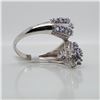 Image 3 : SILVER TANZANITE(2CT) RING
