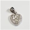 Image 1 : 10K WHITE GOLD DIAMOND(0.26CT,I2-I3,G-H)