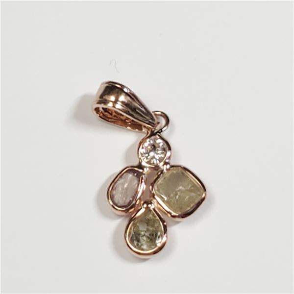 14K ROSE GOLD FANCY COLOR DIAMOND(0.7CT,I1-I3)