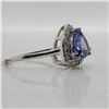 Image 4 : PLATINUM950 NATURAL TANZANITE(1.8CT)
