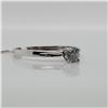 Image 3 : 10K WHITE GOLD DIAMOND(0.19CT) RING (~SIZE 5.5)