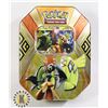Image 1 : POKEMON TIN x2 BOOSTERS, FULL ART PROMO CARD, NEW