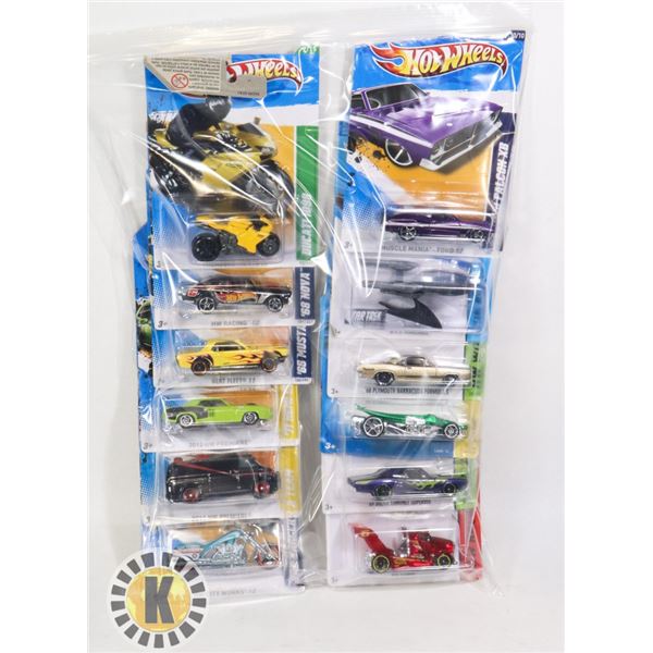 HOTWHEELS ASSORTED BAG OF 12