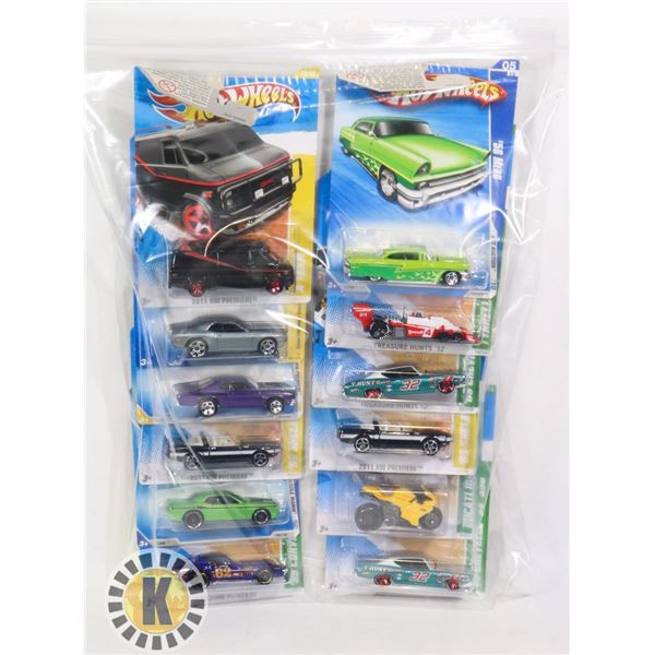 HOTWHEELS ASSORTED BAG OF 12