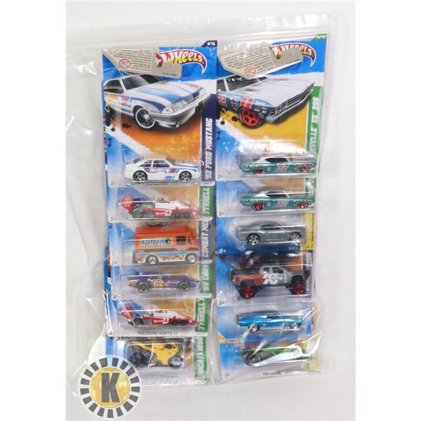 HOTWHEELS ASSORTED BAG OF 12