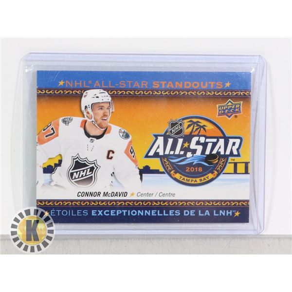 2018 CONNOR MCDAVID CENTRE ALL STAR