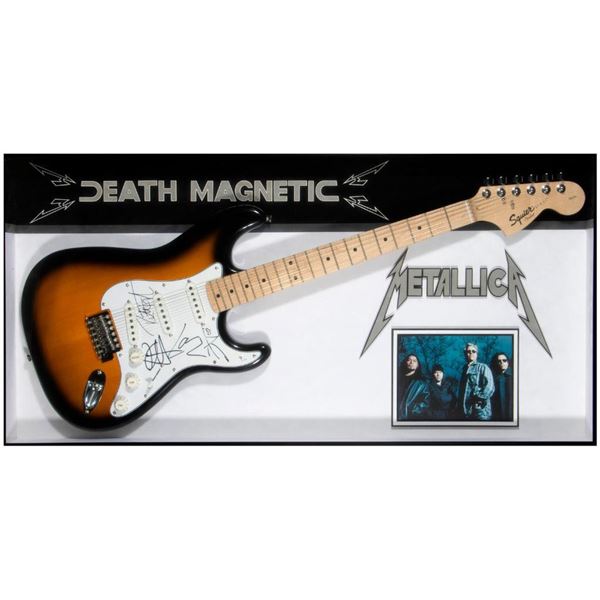 Metallica signed guitar