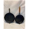 Image 1 : 2 cast iron frying pans