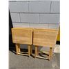 Image 1 : 4 TV trays