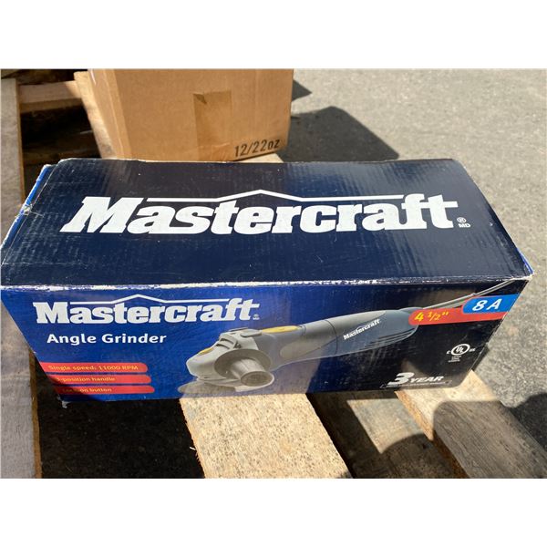 Mastercraft angle grinder