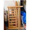 Image 1 : Log wood bed frame queen