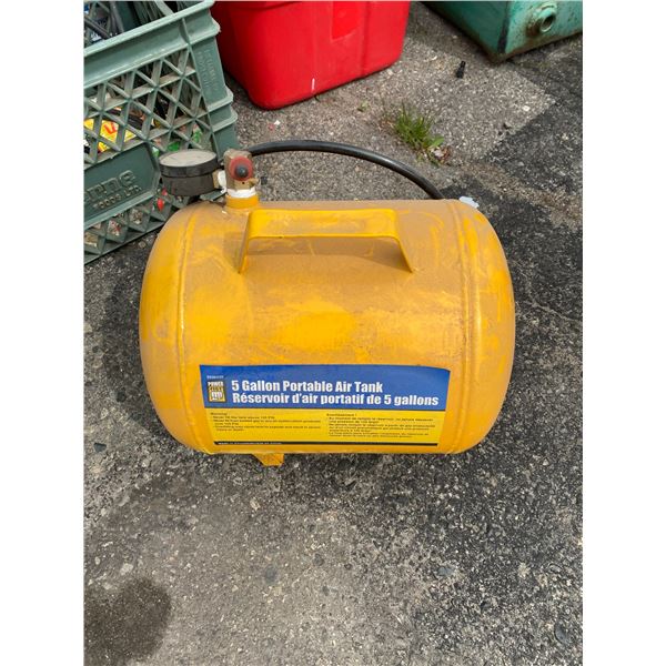 5 gallon portable air tank