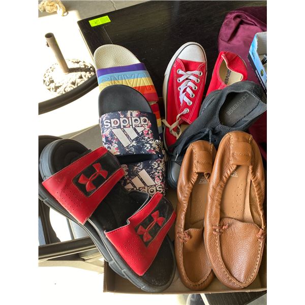 Lot shoes and slides