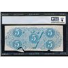 Image 2 : 1863 $5 T-60 Confederate PCGS 40