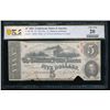 Image 1 : 1863 $5 T-60 Confederate PCGS 20