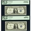 Image 1 : 1957A $1 (3) Consecutive Silver Certificates