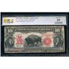 Image 1 : 1901 $10 Bison Legal Tender Note PCGS 20