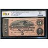 Image 1 : 1864 $5 T-69 Confederate PCGS 55