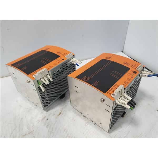 (2) IFM DN2134 POWER SUPPLY