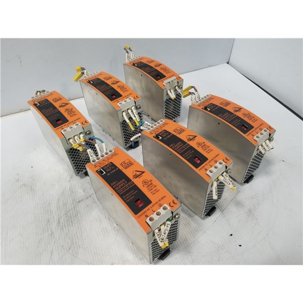 (6) IFM AC1216 POWER SUPPLY