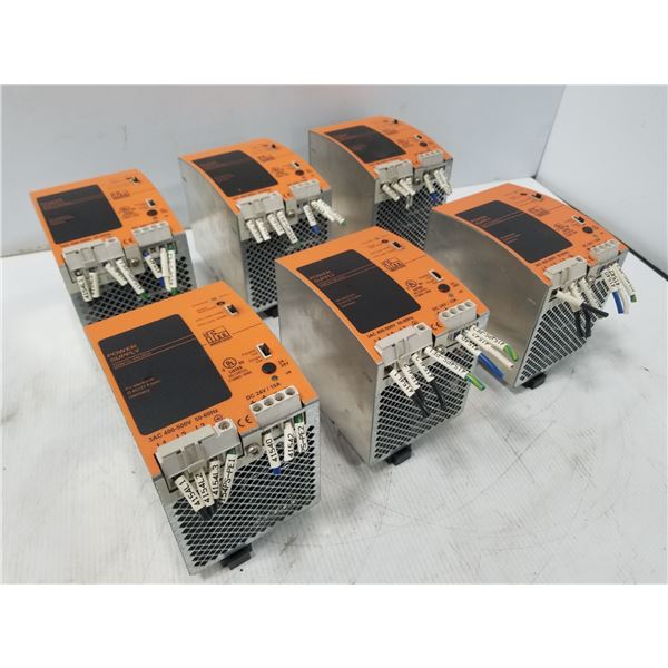 (6) IFM DN2033 POWER SUPPLY